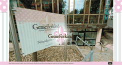 Desktop Screenshot of geniesserkind.de